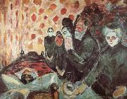 Edvard Munch Fever oil painting artist